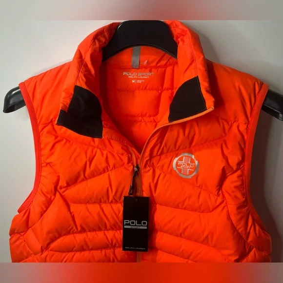 Polo Sport by Ralph Lauren Water-Repellent Quilted Down Filled Packable Vest - Picture 5 of 12